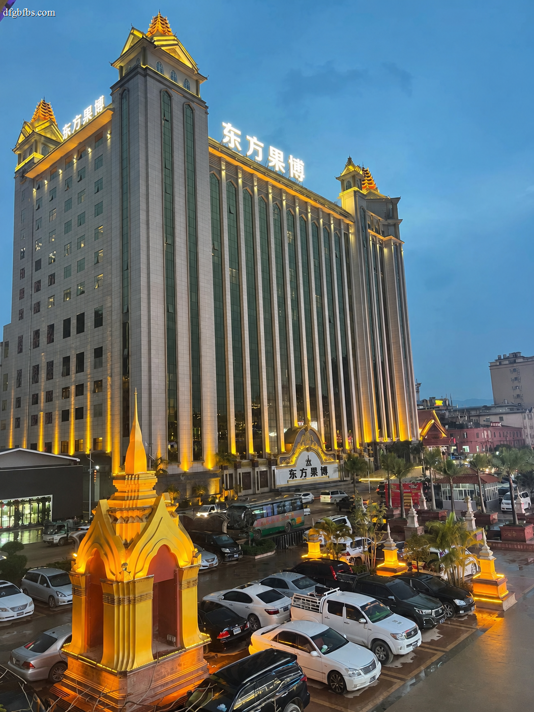 1992年缅甸果敢老街果博东方建筑